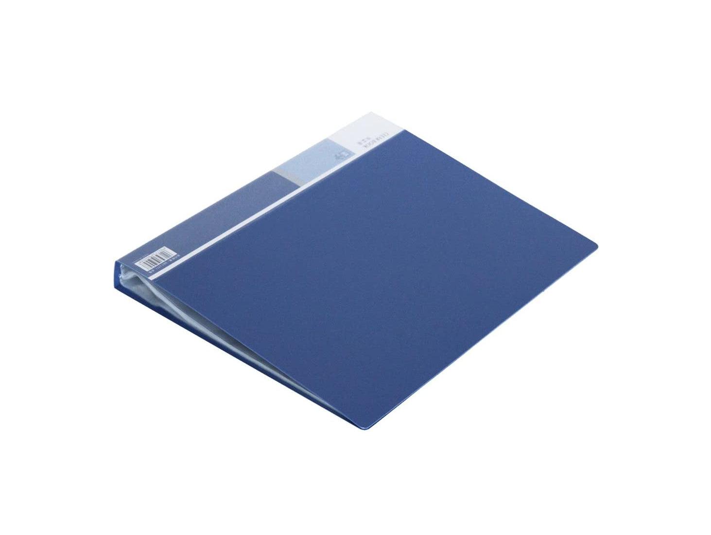 Deli 5004 Clear Book A4 Assorted Colors 40 Pockets - Altimus