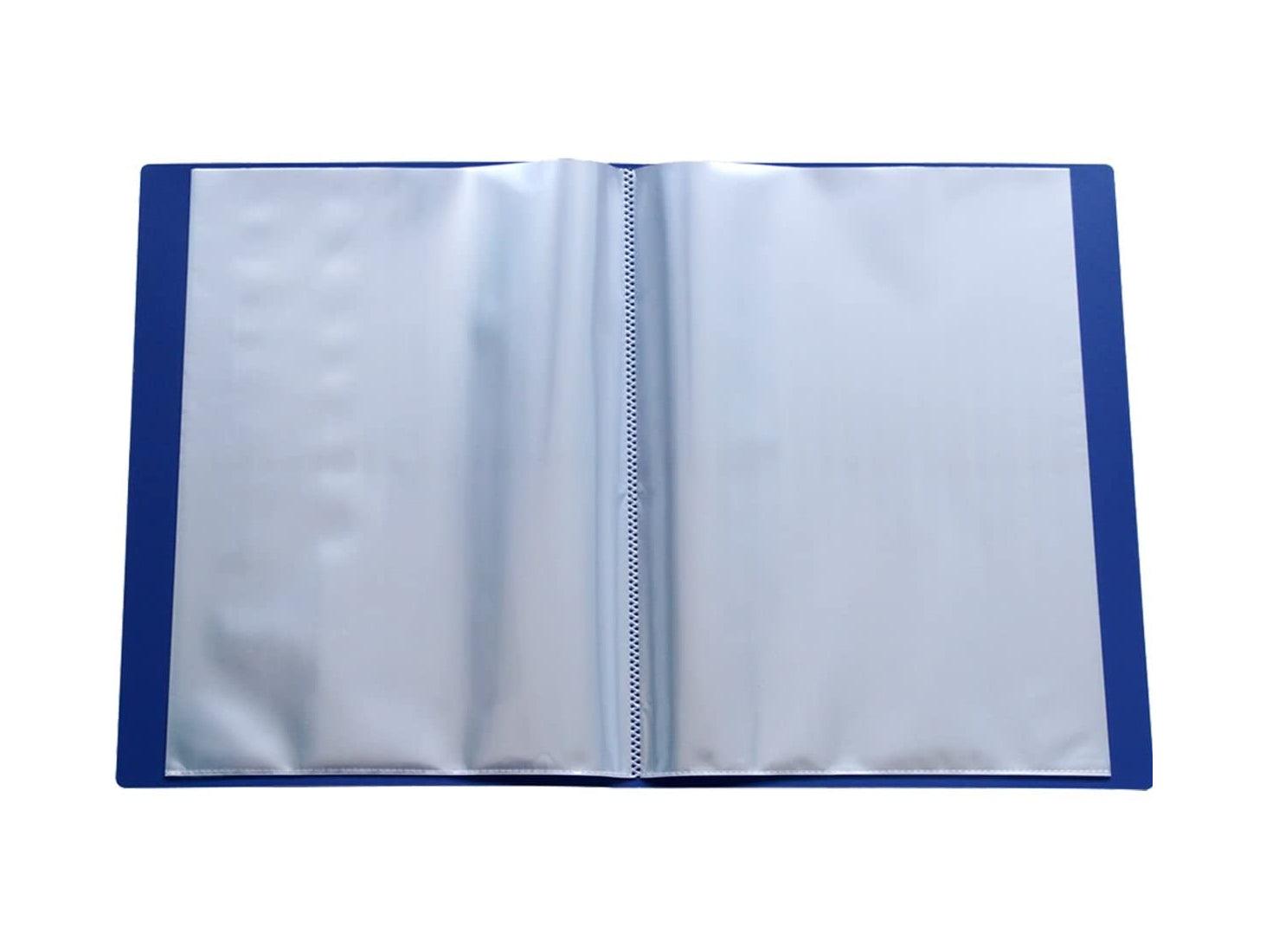Deli 5004 Clear Book A4 Assorted Colors 40 Pockets - Altimus