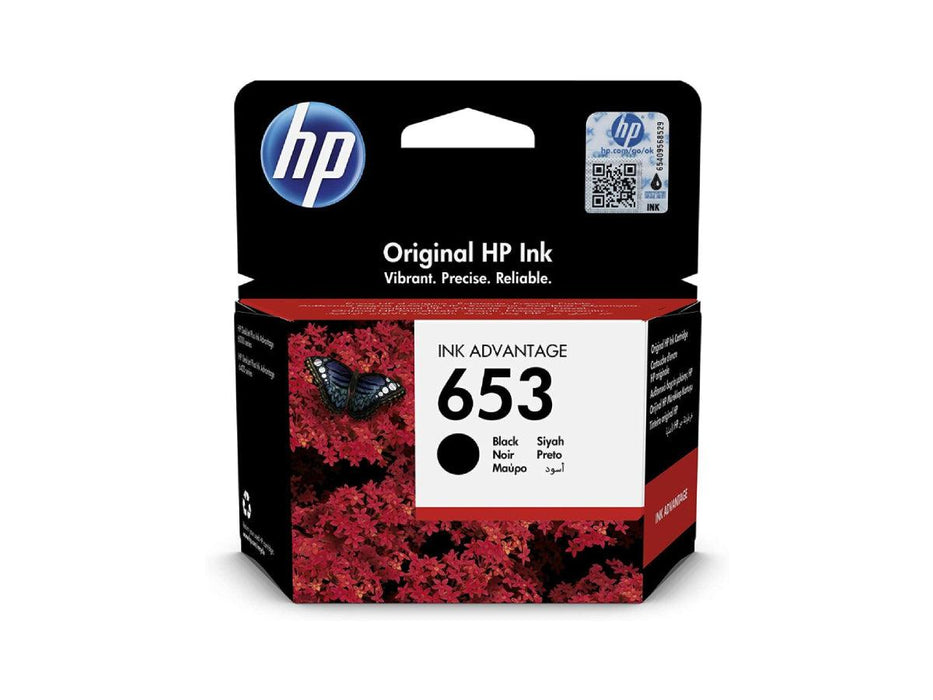 HP 653 Black Original Ink Advantage Cartridge (3YM75AE) - Altimus