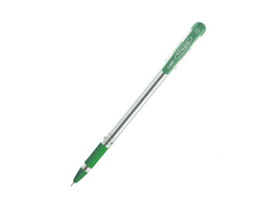 Cello Pen Fine Grip, 12/box, Green - Altimus