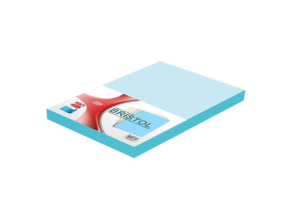 Bristol Paper 240gsm, A4 Size, 100Sheets/pack, Blue - Altimus