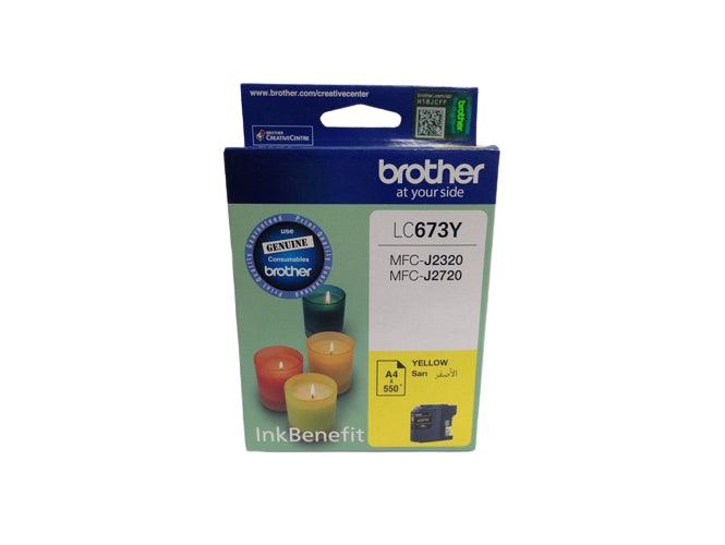 Brother LC673Y Yellow Ink Cartridge (LC-673Y) - Altimus