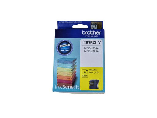 Brother LC675XL Yellow Ink Cartridge (LC675XL-Y) - Altimus