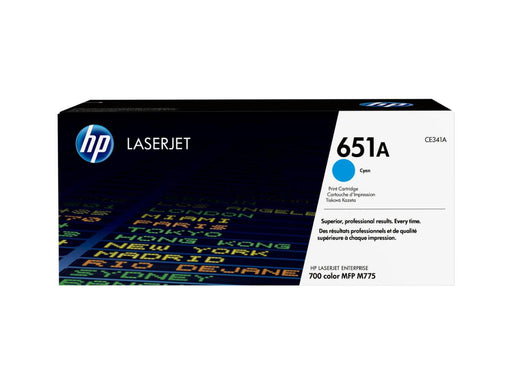 HP 651A Cyan Original LaserJet Toner Cartridge (CE341A) - Altimus