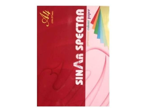 Sinar Spectra Colored Copy Paper, A4, 80gsm, Pink - Altimus