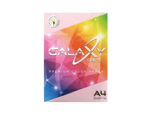 Galaxy Brite Premium Color Paper, A4, 80gsm, Pink - Altimus