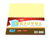 Bristol Paper 180gsm, A3 Size, 50Sheets-pack Yellow - Altimus