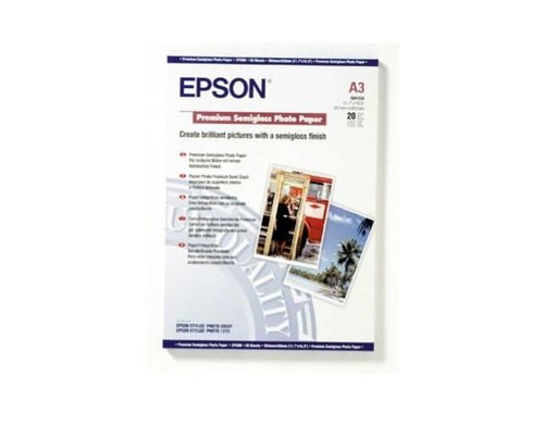 Epson C13S041334 A3 Premium Semigloss Photo Paper - Altimus