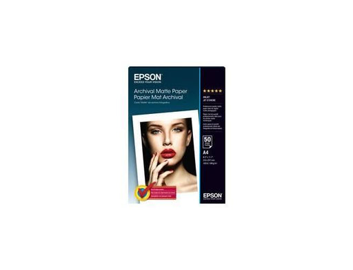 Epson C13S041342 Archival Matte Paper, 192gsm, 50 Sheets - Altimus