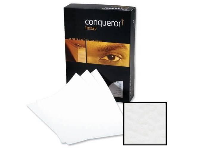 Conqueror Paper, A4, 100gsm, Contour Finish, Brilliant White, 500Sheets ...