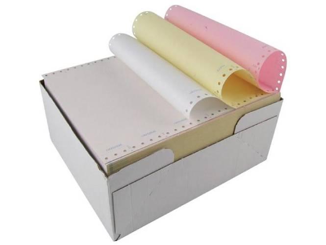 Computer Paper, A4 Size, 3 ply, 500 Set/box (White/Pink/Yellow) - Altimus