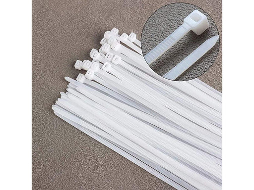 Cable Ties 250mmx3.6mm White 100pcs/pack - Altimus