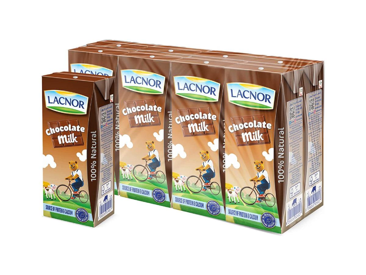 Lacnor Essentials Chocolate Milk 180ml x 8 - Altimus