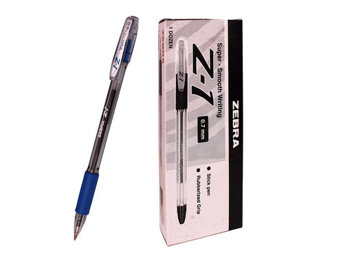 Zebra Z-1 Ballpoint Pen 0.7mm - Blue, 12pcs/pack - Altimus