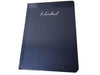 Hard Cover Notebook, Plain with Round Corner - 100 Sheets, A5 Black - Altimus