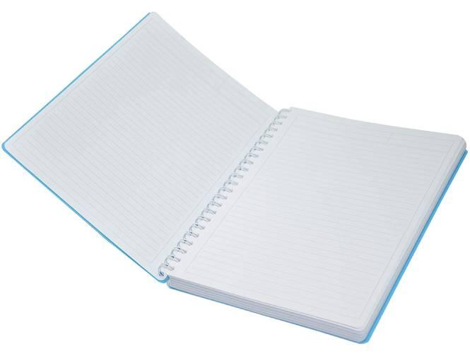 University Book, 5 Subject, A4, PP Neon Hard Cover, 200-Sheets, Turquiose - FSUB5SPPTU - Altimus