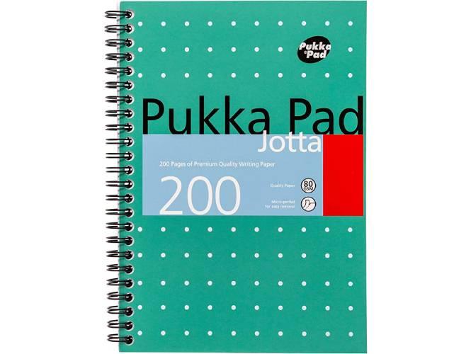 Pukka Jotta Notepad, 80gsm, Lined, Wirebound, A5, 200 pages - Altimus