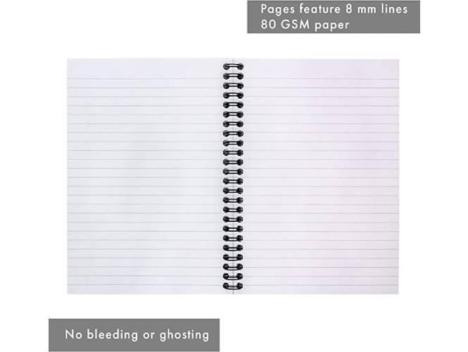 Pukka Jotta Notepad, 80gsm, Lined, Wirebound, A5, 200 pages - Altimus