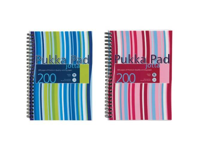 Pukka JP018 Jotta Notepad, 80gsm, Lined, Wirebound, A4, 200 pages - Altimus