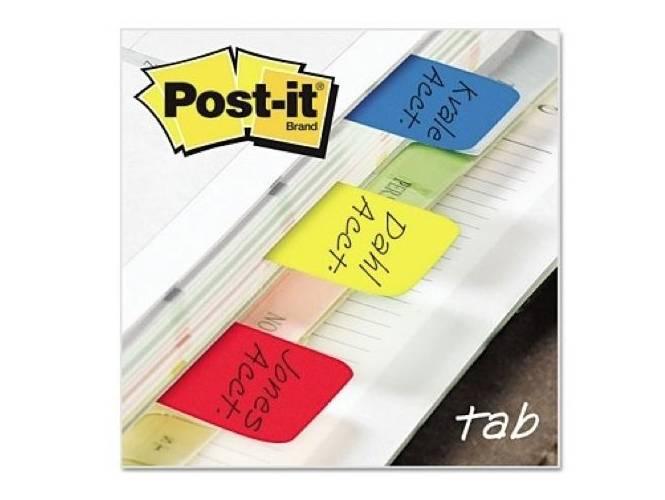 3M Post-it Durable Tabs 686-RYB, Red-Yellow-Blue - Altimus