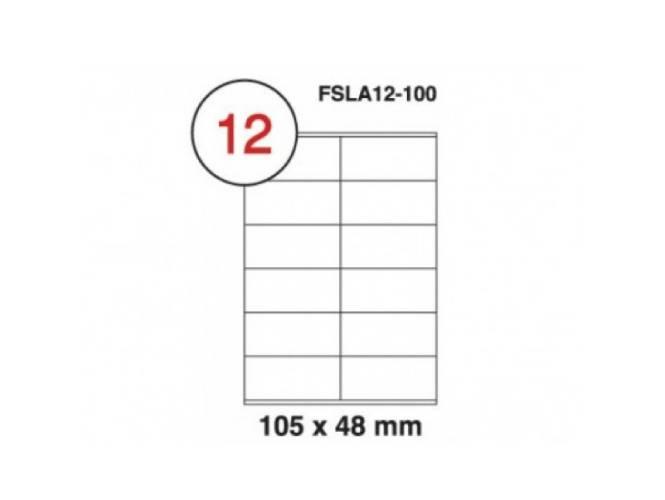 Multi Purpose Labels 105 X 48mm, 100Sheets-Box (FSLA12-100) - Altimus