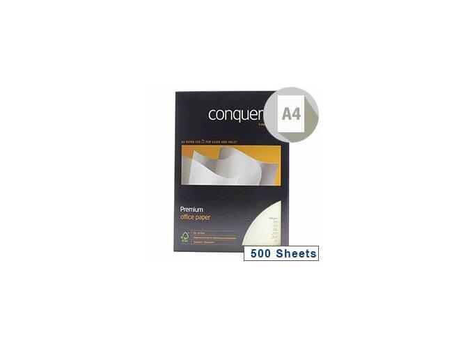 Conqueror Paper Wove, Vellum Colour, A4 100gsm, 500sheets/ream - Altimus