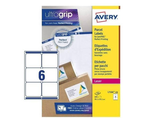 Avery L7166 Address Labels, 99.1x 93.13mm, 6 Labels-Sheet - Altimus