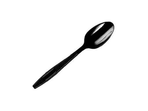 Black Plastic Table Spoon - HD, 50Pcs/Pack - Altimus