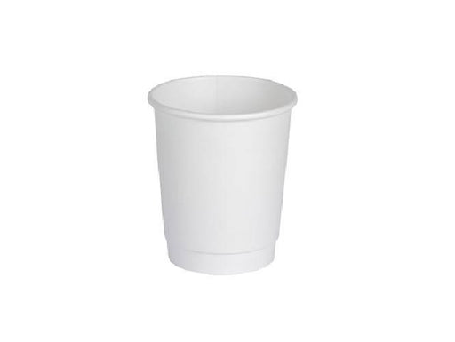 White Paper Double Wall Cup 8Oz (25pcs/pack) - Altimus