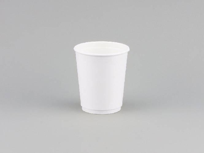 White Paper Double Wall Cup 8Oz (25pcs/pack) - Altimus
