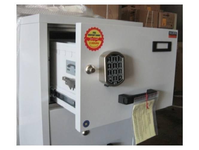 Valberg FC 4E-KK Fire Resistant Filing Cabinet, 4 Drawers, Digital & 4 Key Lock - Altimus