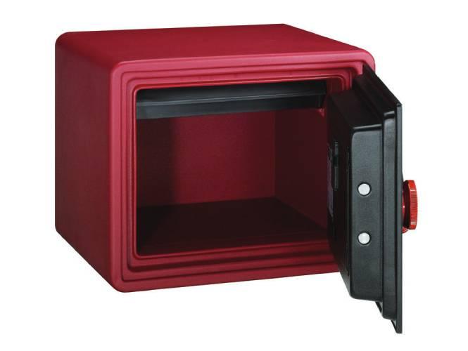 Eagle YES-M020K Fire Resistant Safe, Digital And Key Lock (Red) - Altimus
