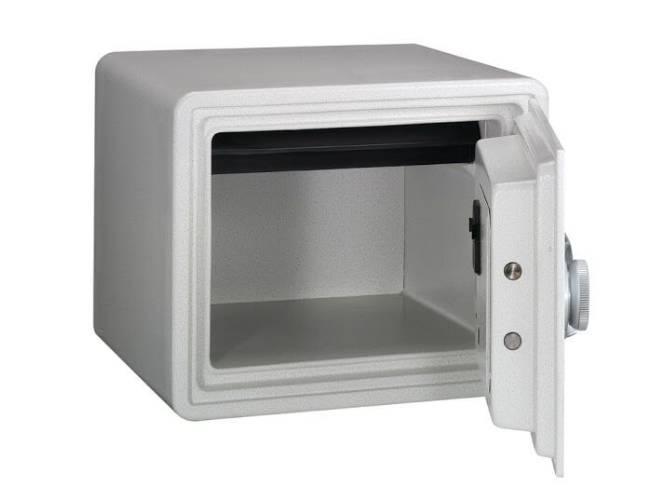 Eagle YES-M020K Fire Resistant Safe, Digital And Key Lock (White) - Altimus