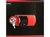 Eagle YES-031DK Fire Resistant Safe, Digital and Key Lock (Red) - Altimus