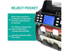 Kolibri Signature 2 Pocket Multi Currency Bill Counter & Sorter - Altimus