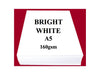 Bright White A5 Size Paper, 160gsm, 500 Sheets/Ream - Altimus