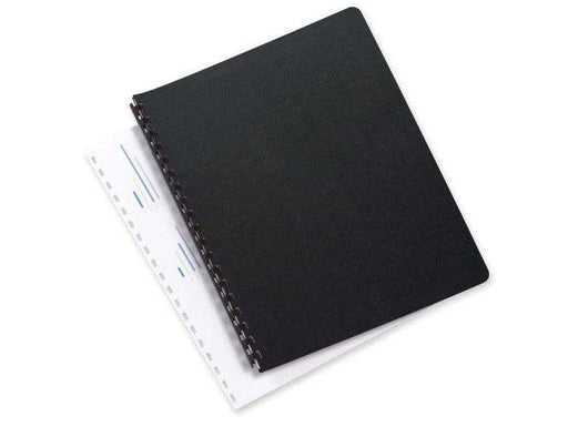 GBC Linen Binding Cover, 250gsm, A4, Black, [Pack of 100] - Altimus