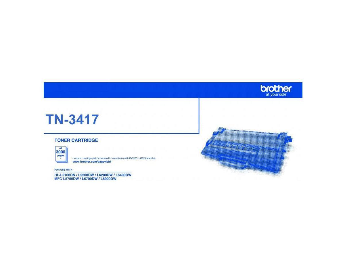 Brother TN-3417 Black Toner Cartridge (3000pages) - Altimus