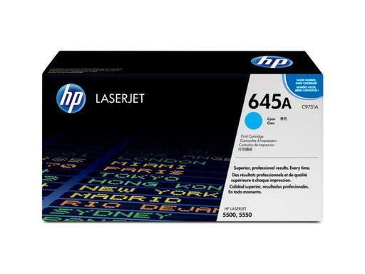HP 645A Cyan Original LaserJet Toner Cartridge (C9731A) - Altimus