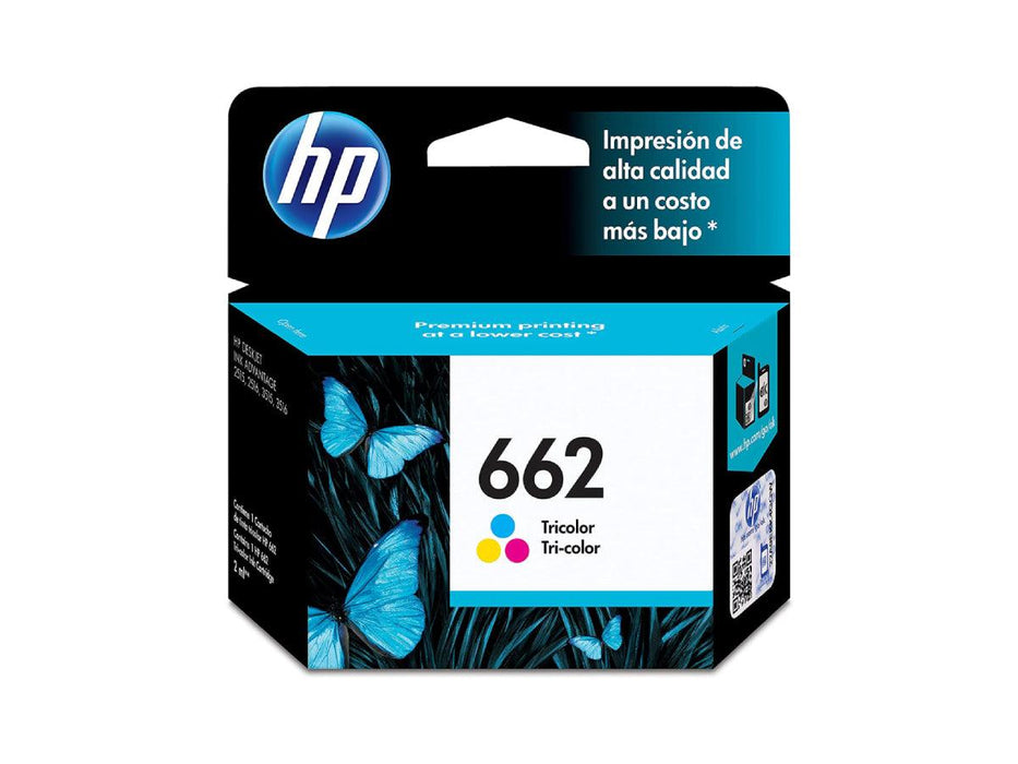HP 662 Tri-color Original Ink Advantage Cartridge (CZ104AL)