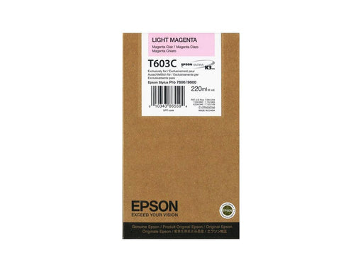 Epson T603C Light Magenta Ink Cartridge 220ml - Altimus