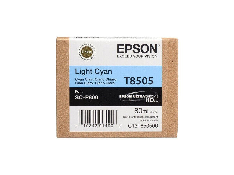 Epson T8505 80ml Light Cyan Ink Cartridge - Altimus