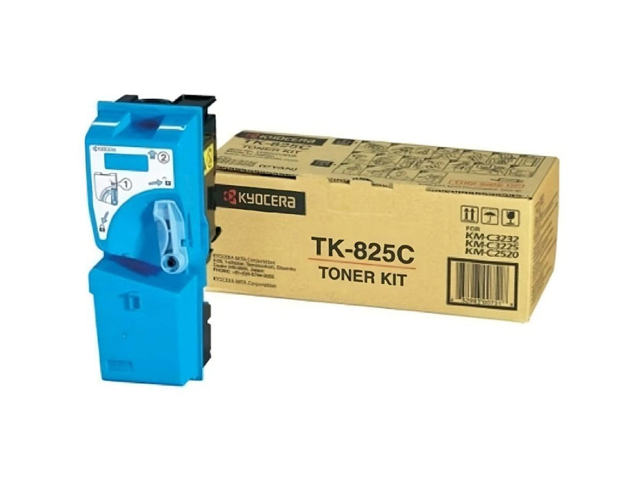 Kyocera TK-825C Cyan Toner Kit