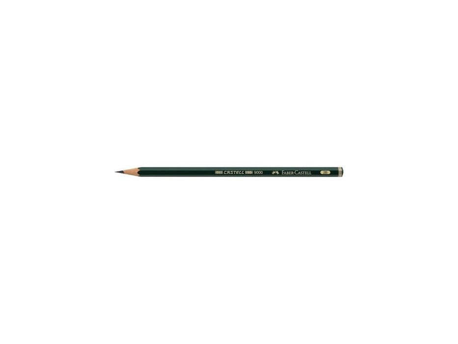 Faber Castell Graphite Pencil CASTELL 9000 2B (#119002) 12pcs/pack - Altimus