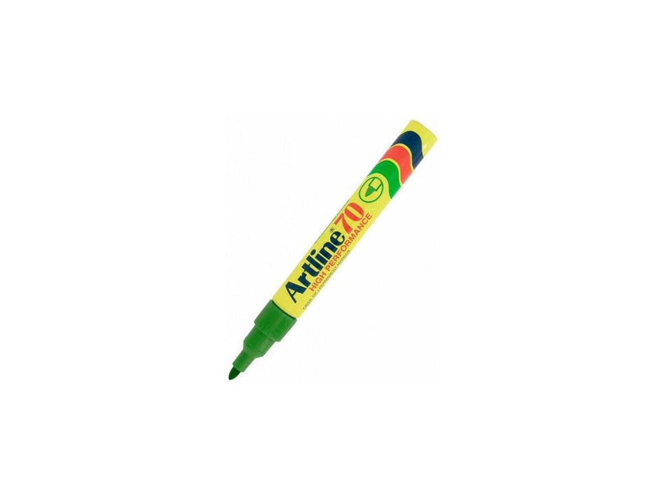 Artline 70 Permanent Marker - Fine (Pack of 12) (Green) - Altimus