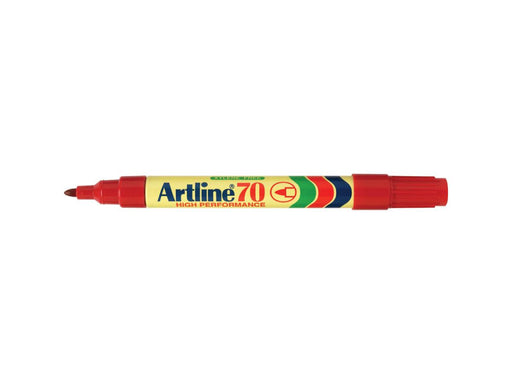 Artline 70 Permanent Marker - Fine (Pack of 12) (Red) - Altimus