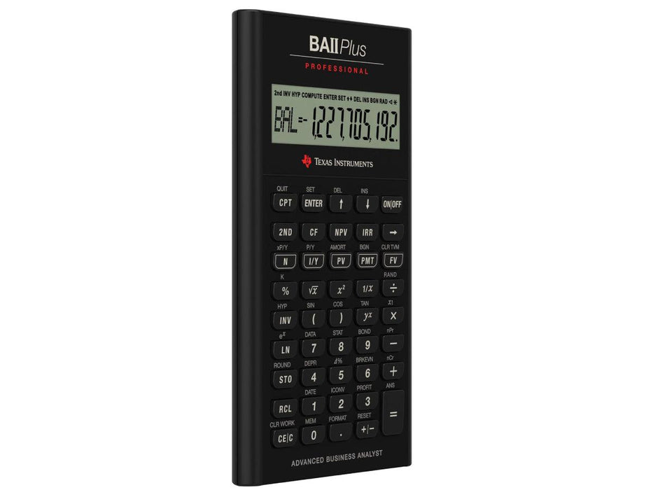 Texas Instruments BAII Plus Professional Calculator - Altimus