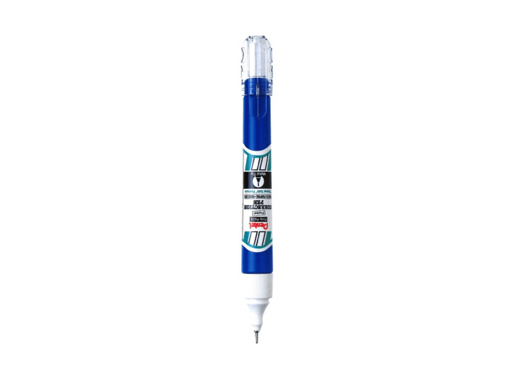Pentel Micro Correct Correction Tipp Ex Pen White Fluid White Out
