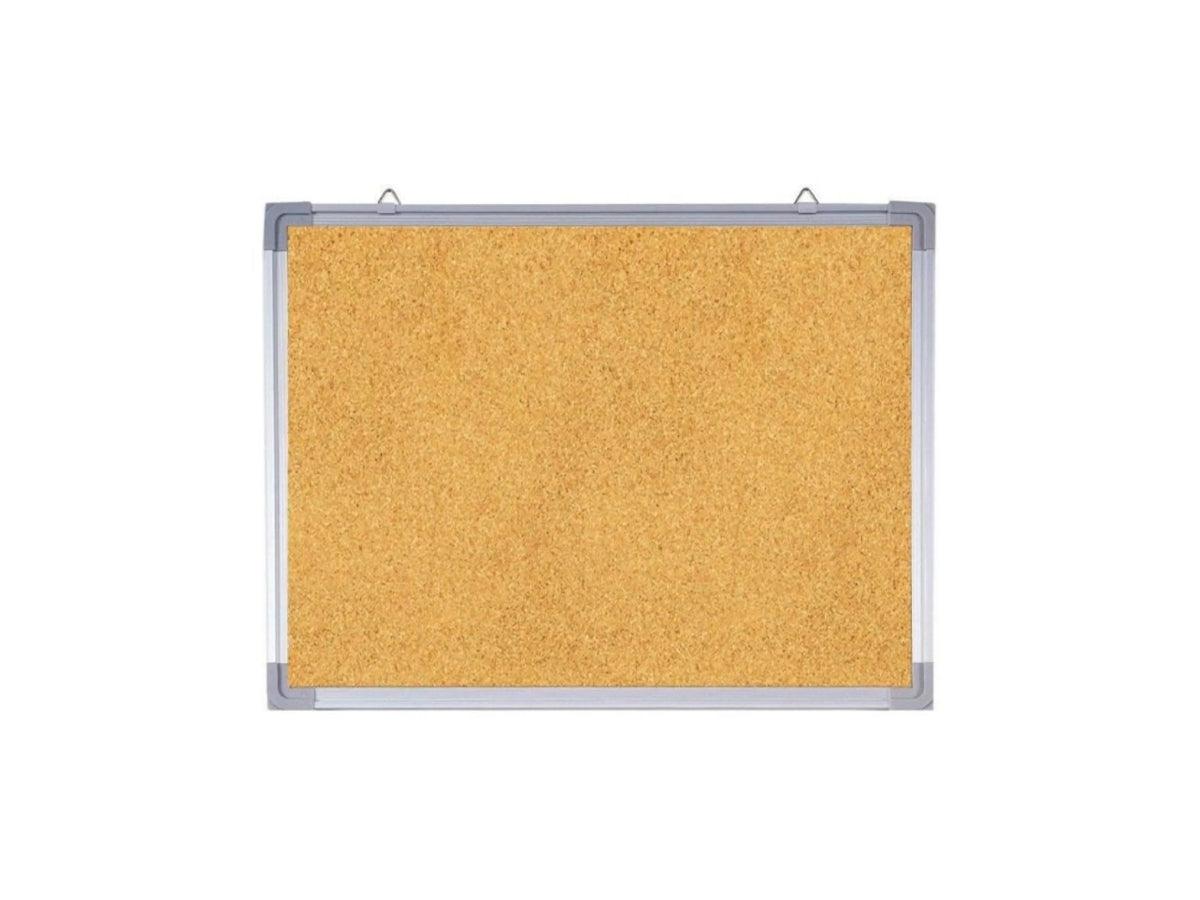 Double Sided Cork Board, with Aluminum Frame, 60cm x 90cm - Altimus