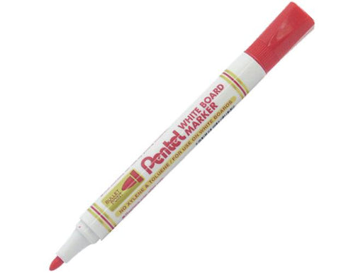 Pentel Whiteboard Marker Bullet 12pcs/pack, Red - Altimus